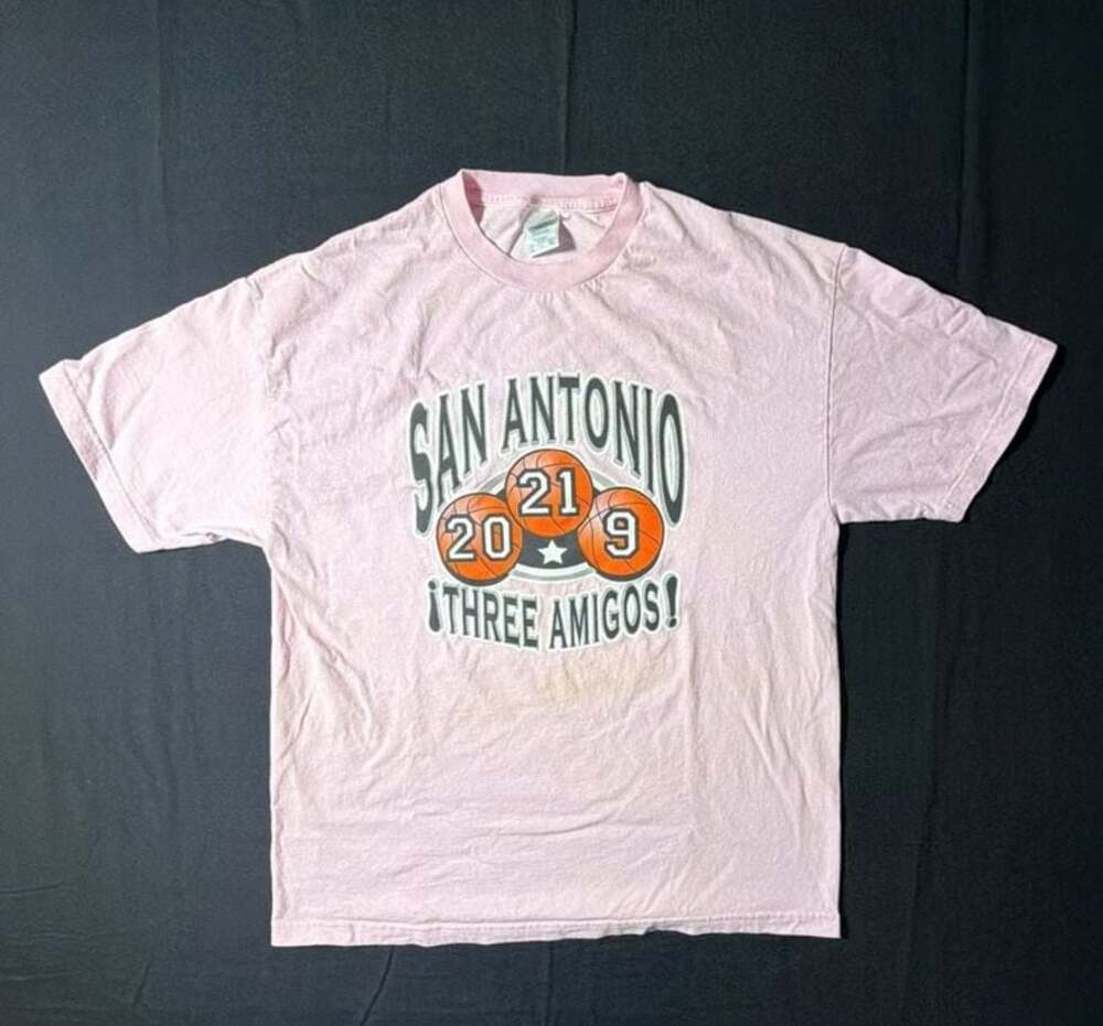 Alstyle San Antonio Three Amigos Basketball Graphic T-Shirt